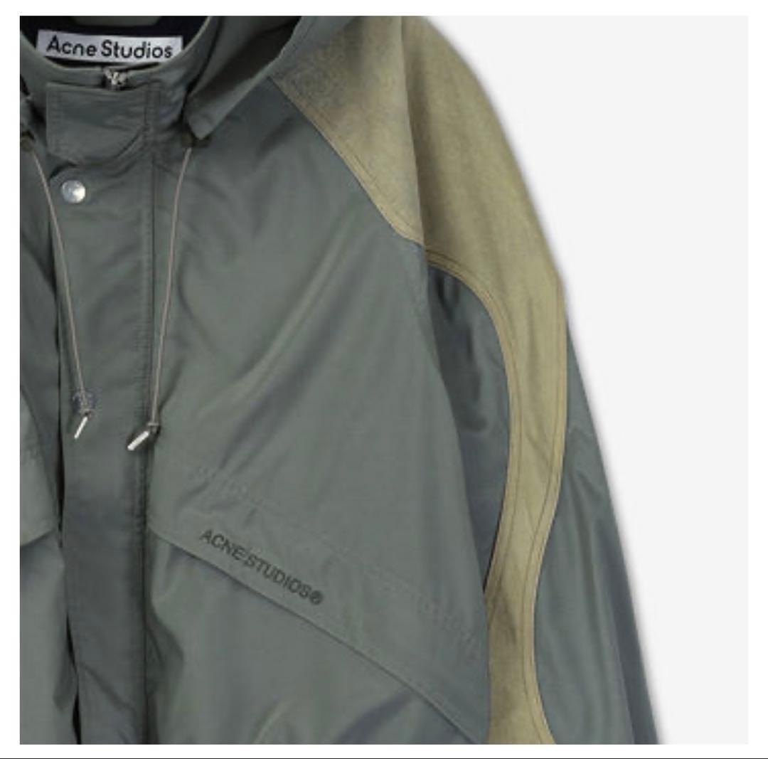 Acne Studios フード付きナイロンジャケット ボンバージャケット