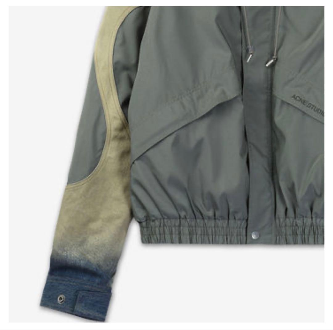 Acne Studios フード付きナイロンジャケット ボンバージャケット