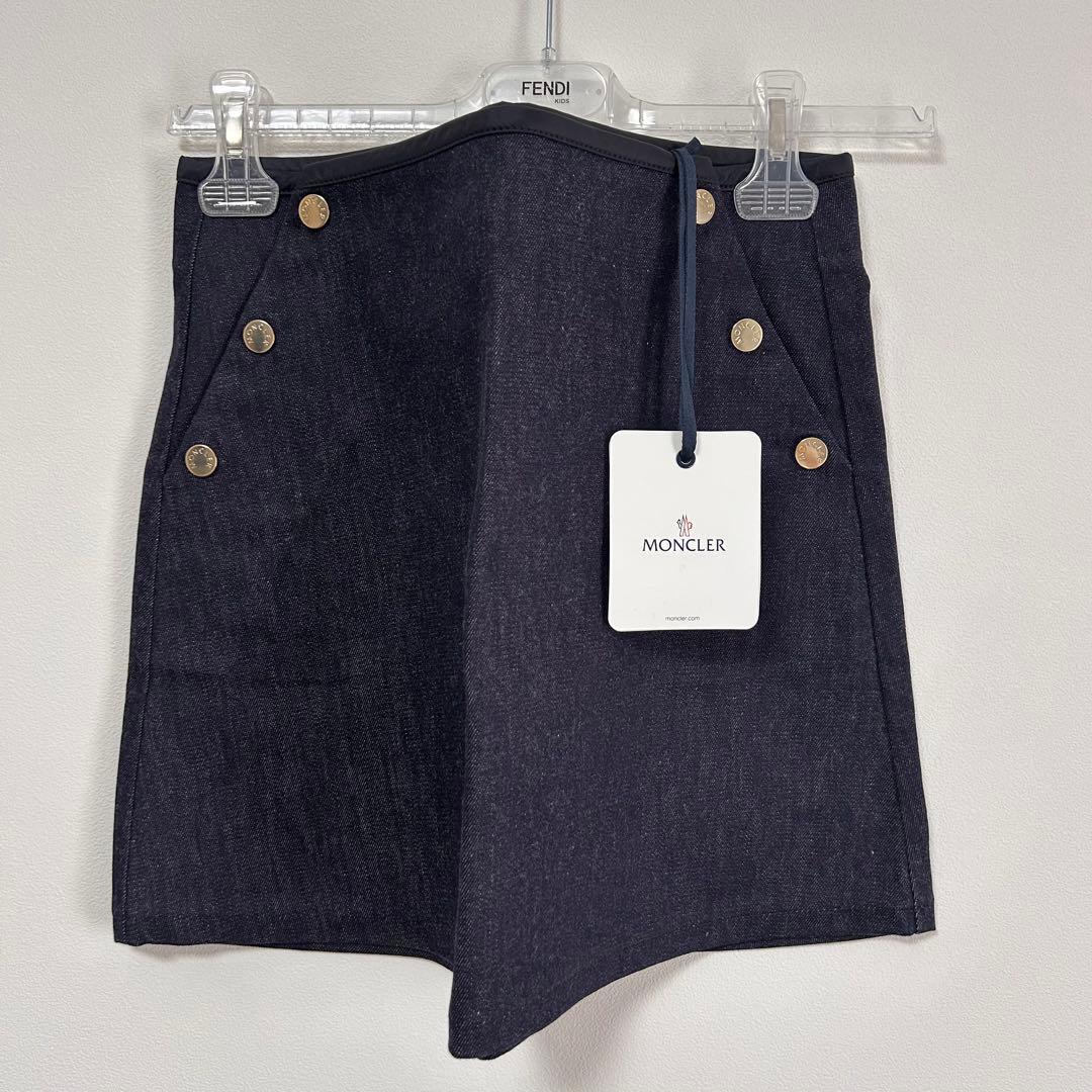 も*こ様 MONCLER ボタン付きデニムスカート 新品　未使用