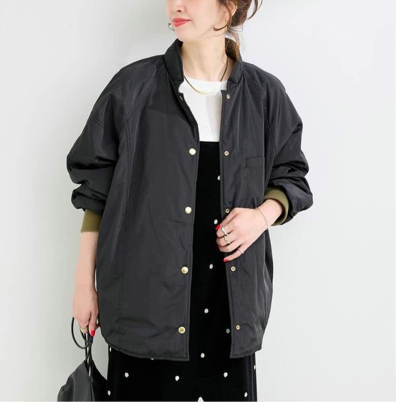 新品♪B.C STOCK ウォッシャブル / キルティングリバーシブルブルゾン