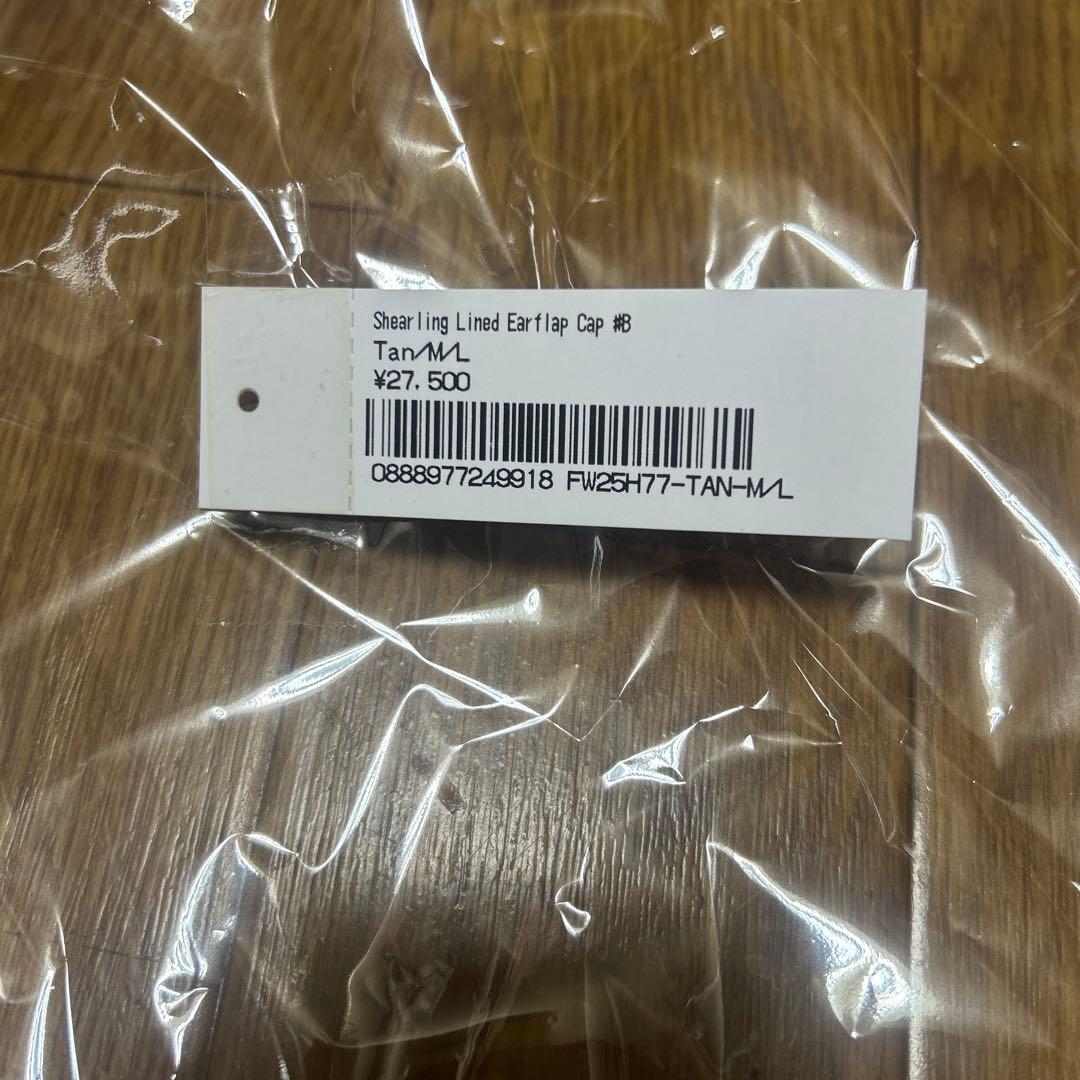 帽子 supreme shearling lined earflap cap M/L