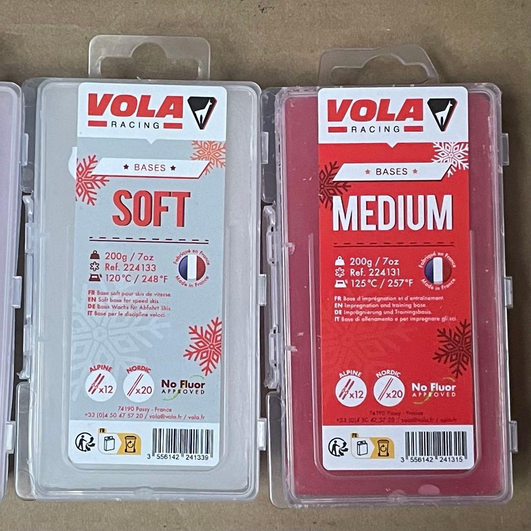 VOLA SOFT & HARD BASES 各200g