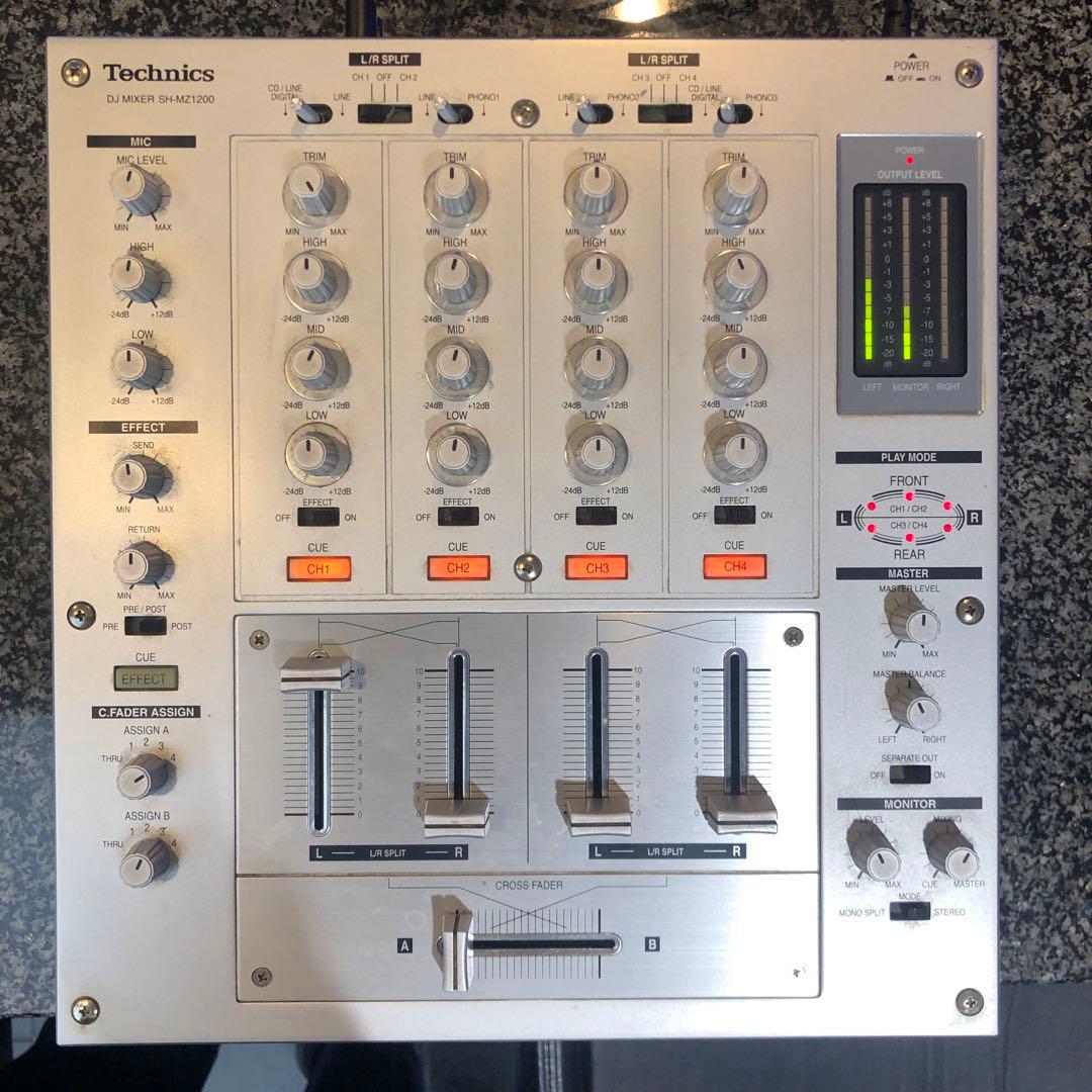 「ジャンク品」Technics SH-MZ 1200 DJミキサー
