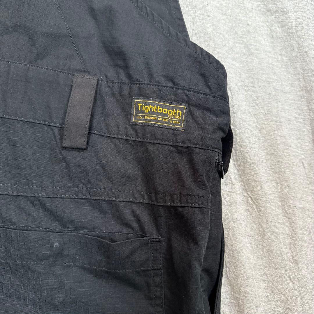 【名作】TIGHTBOOTH KILLER BONG オーバーオール L 黒