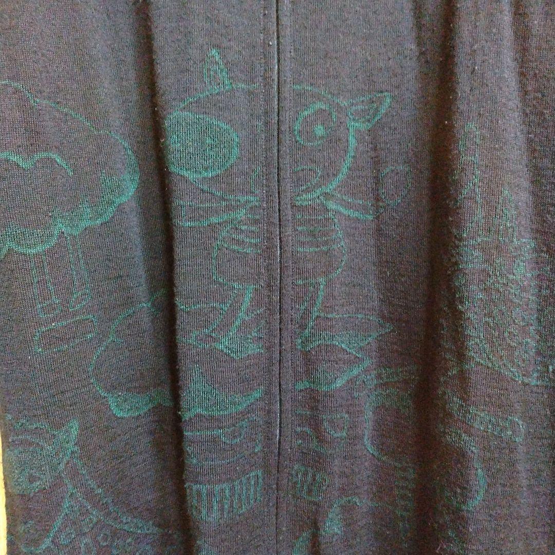 専用です。アルベロベロ刺繍キャラクター付きネイビーベスト