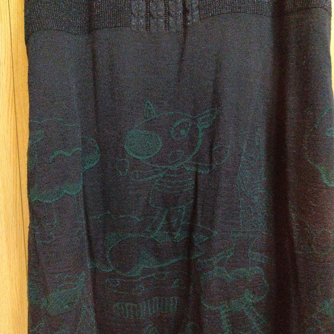 専用です。アルベロベロ刺繍キャラクター付きネイビーベスト