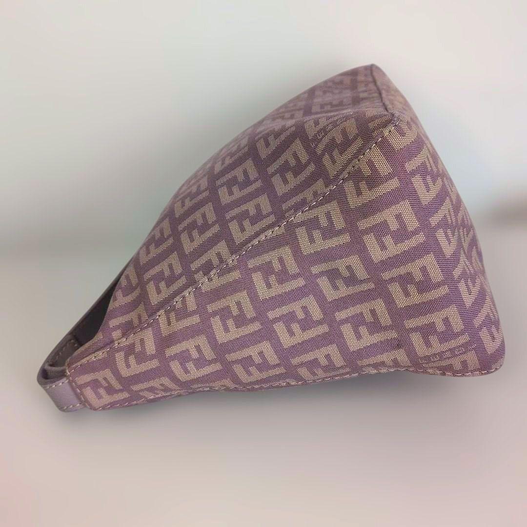 Fendi ズッキーノ ミニハンドバッグ ラベンダー8N0005フェンディ