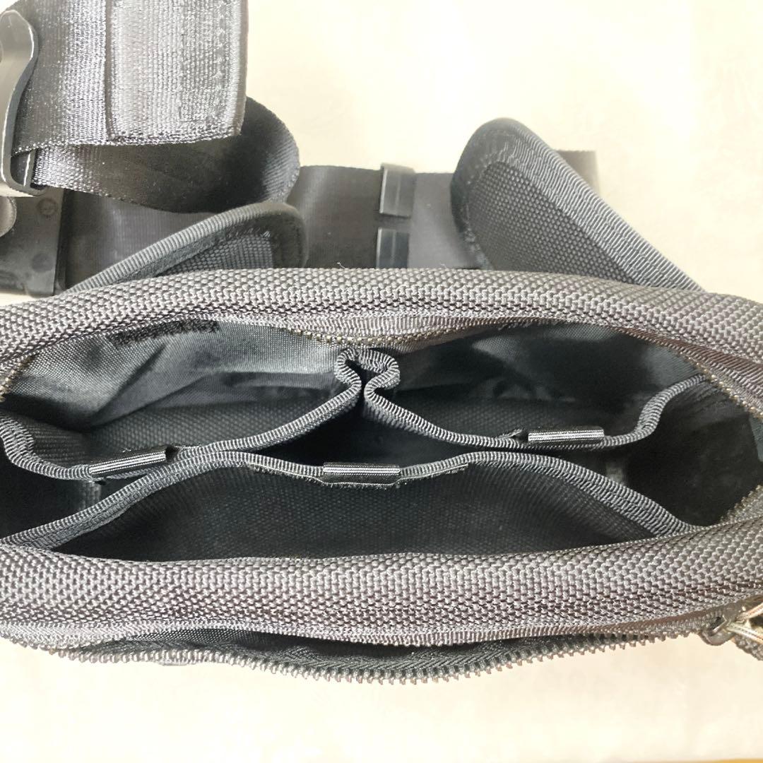 めーぢん【美品】PORTER HEAT ウエストバッグ ブラック