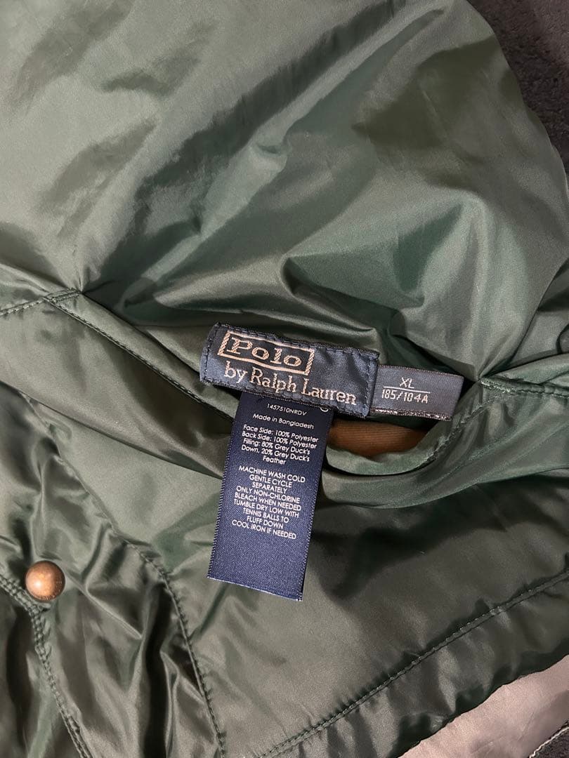 h*i様 【希少XL】90s ラルフローレン リバーシブルダウンベスト