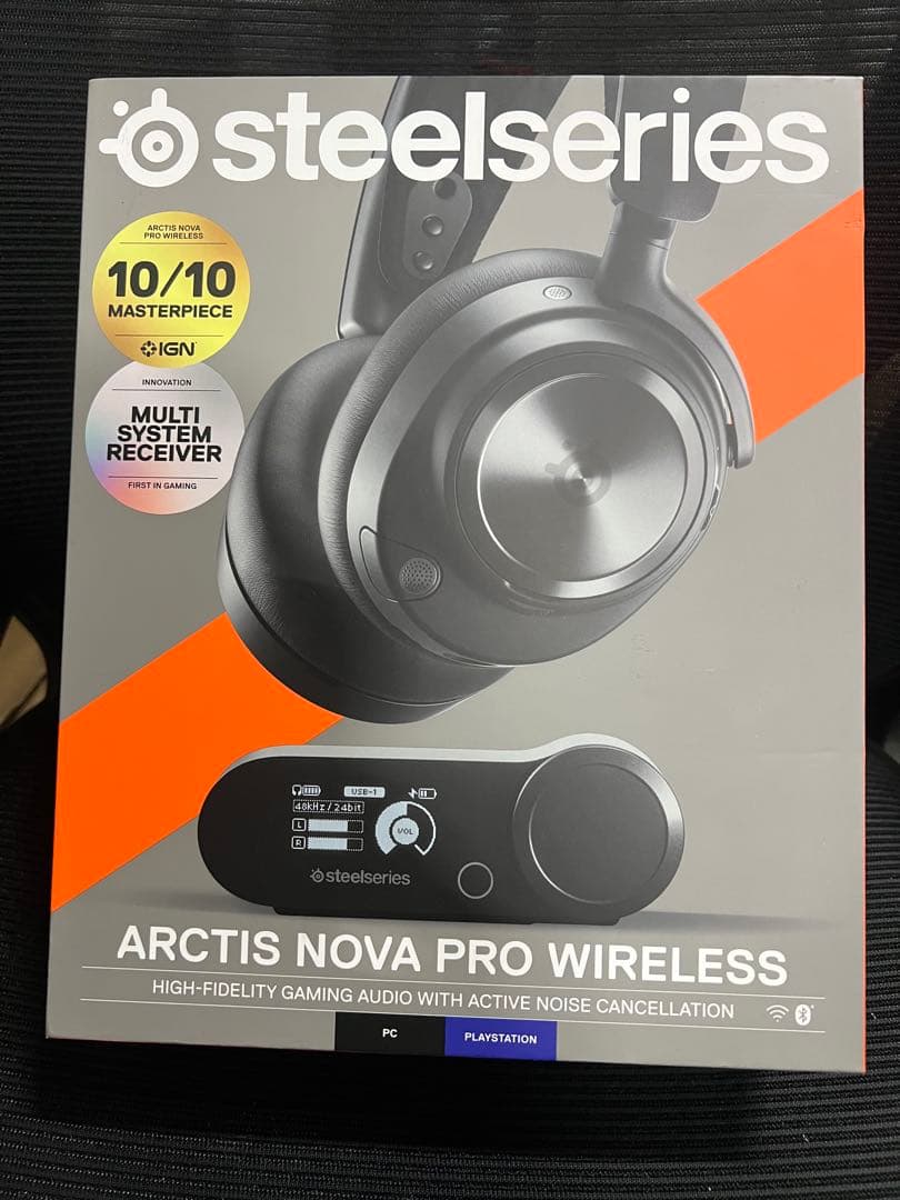 ヘッドホン steelseries ARCTIS NOVA PRO WIRELESS
