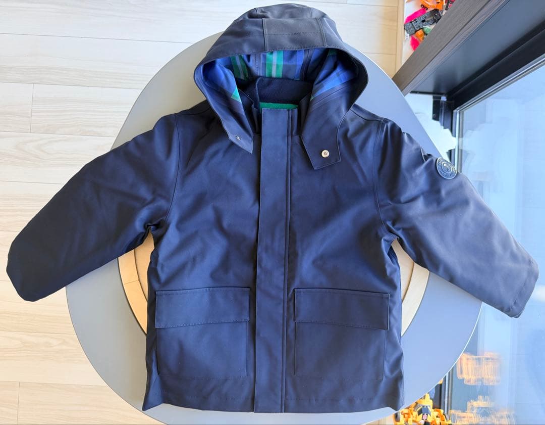 新品タグ付け　Jacadi 25秋冬新作 ジャカディ3wayウィンドブレーカー