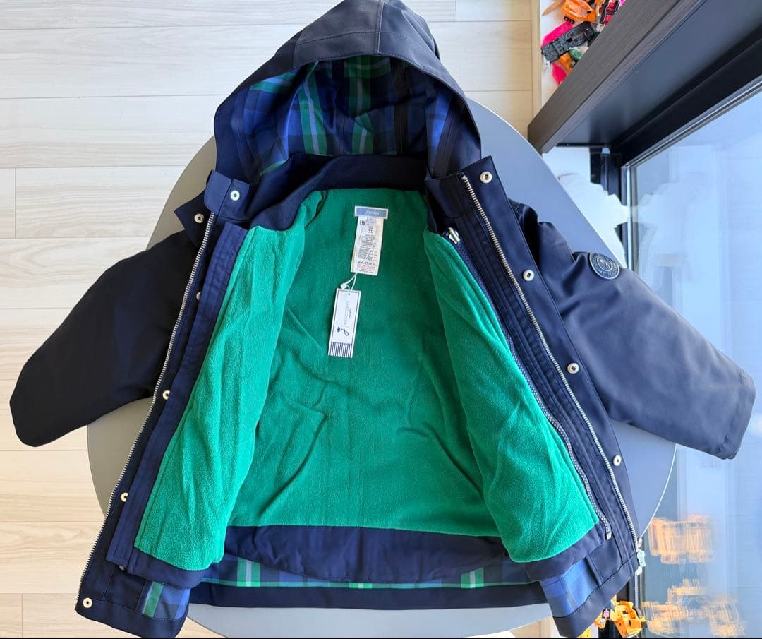 新品タグ付け　Jacadi 25秋冬新作 ジャカディ3wayウィンドブレーカー