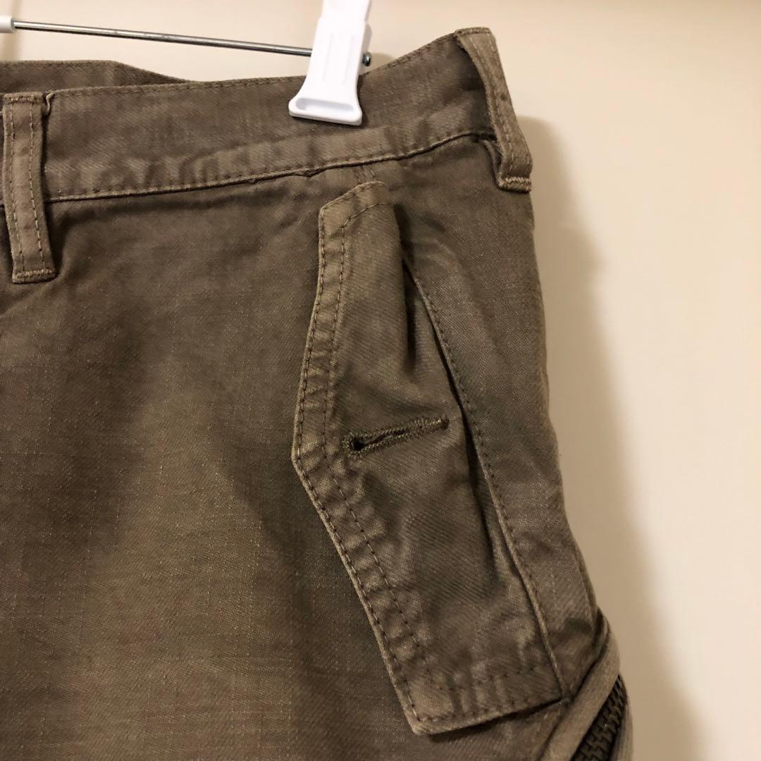 FINAL  カーゴパンツ Sサイズ ベージュ カーキ