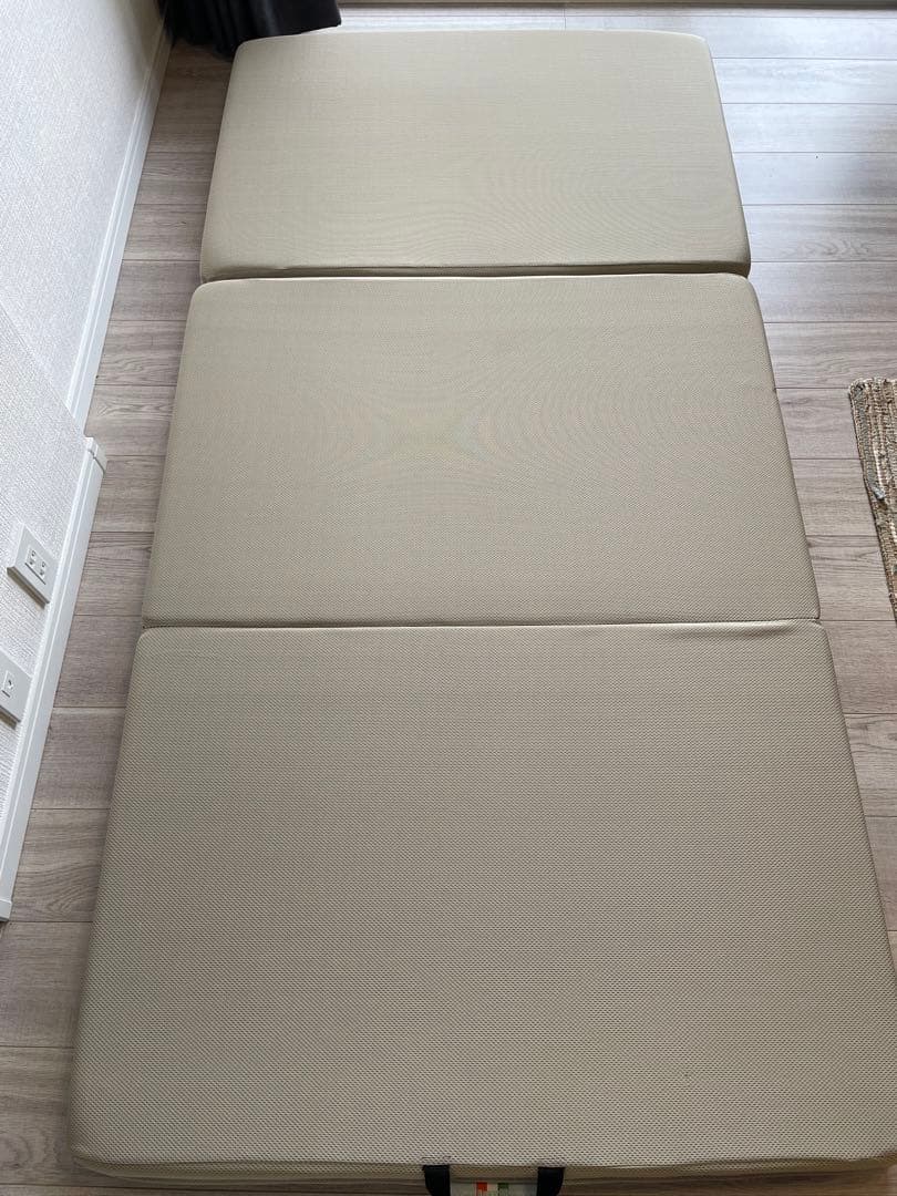 マニフレックス マットレス メッシュ ウィング シングル 三つ折り ミッドグレー