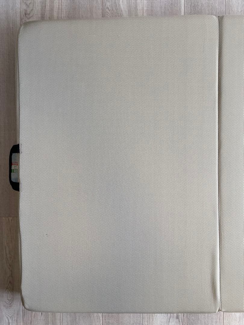 マニフレックス マットレス メッシュ ウィング シングル 三つ折り ミッドグレー