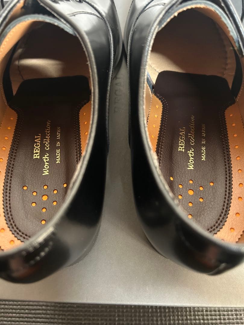 新品 REGAL リーガル 911R ストレートチップ ブラック26cm 革靴