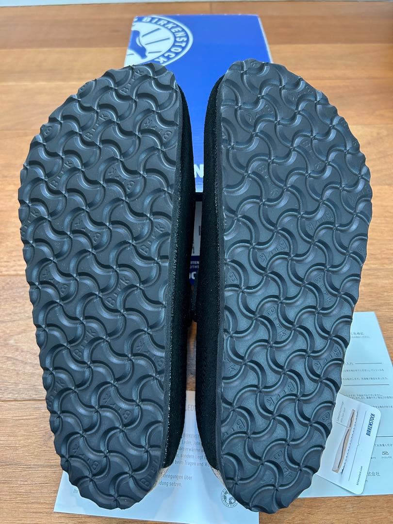 国内正規品BIRKENSTOCK BOSTON BLACK スエード 40 26