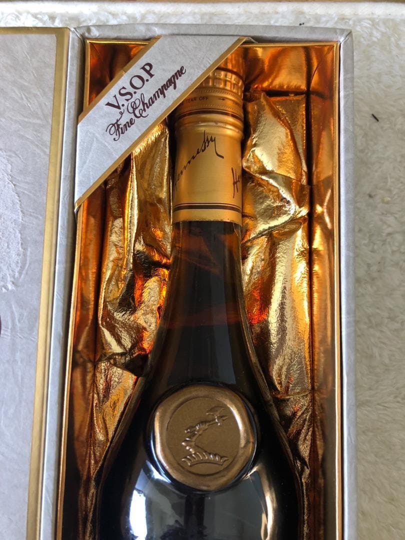 猫ちゃん様用ヘネシー VSOP スリムボトル グリーンボトル 700ml 40%