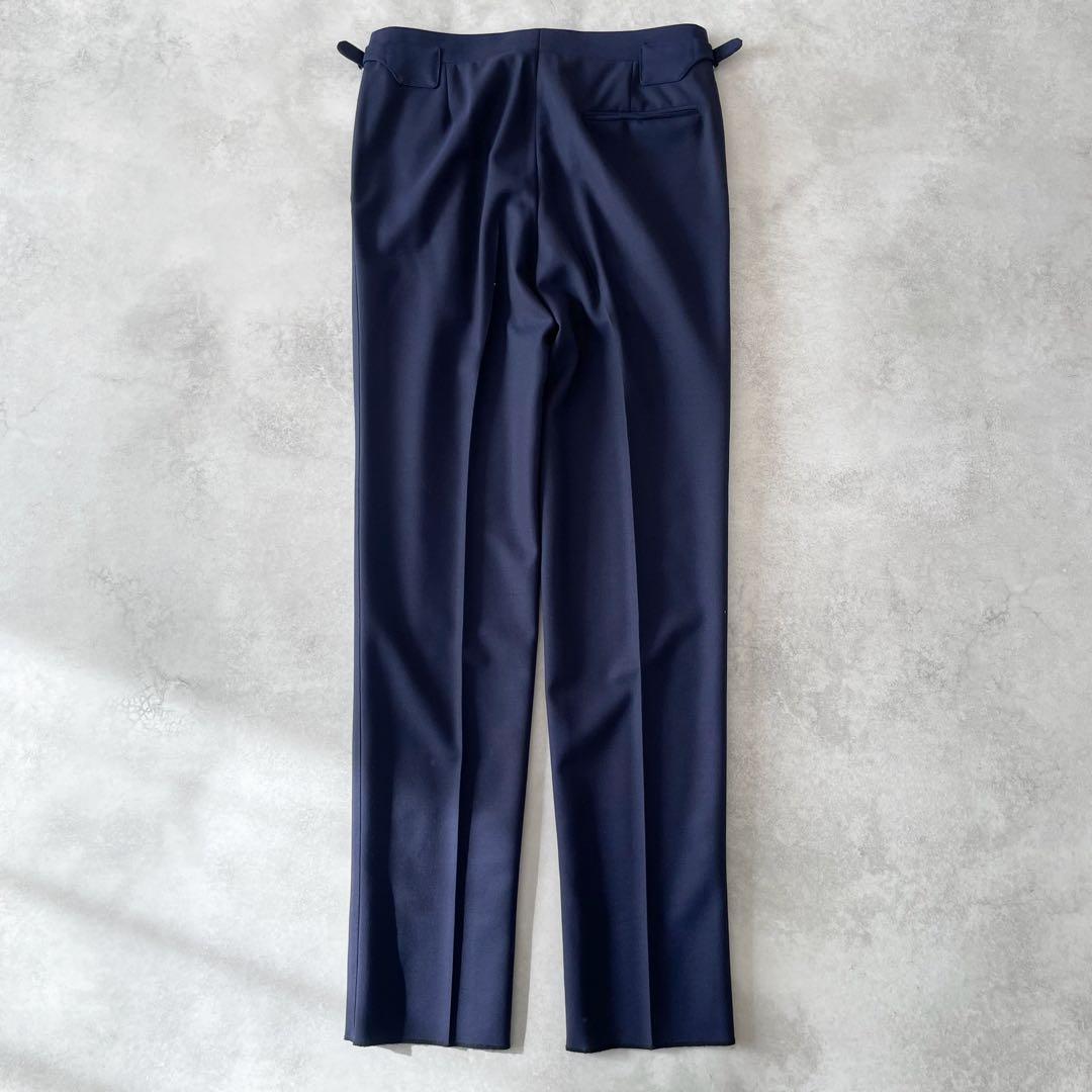 未使用 igarashi trousers スラックス カノニコ ネイビー 46