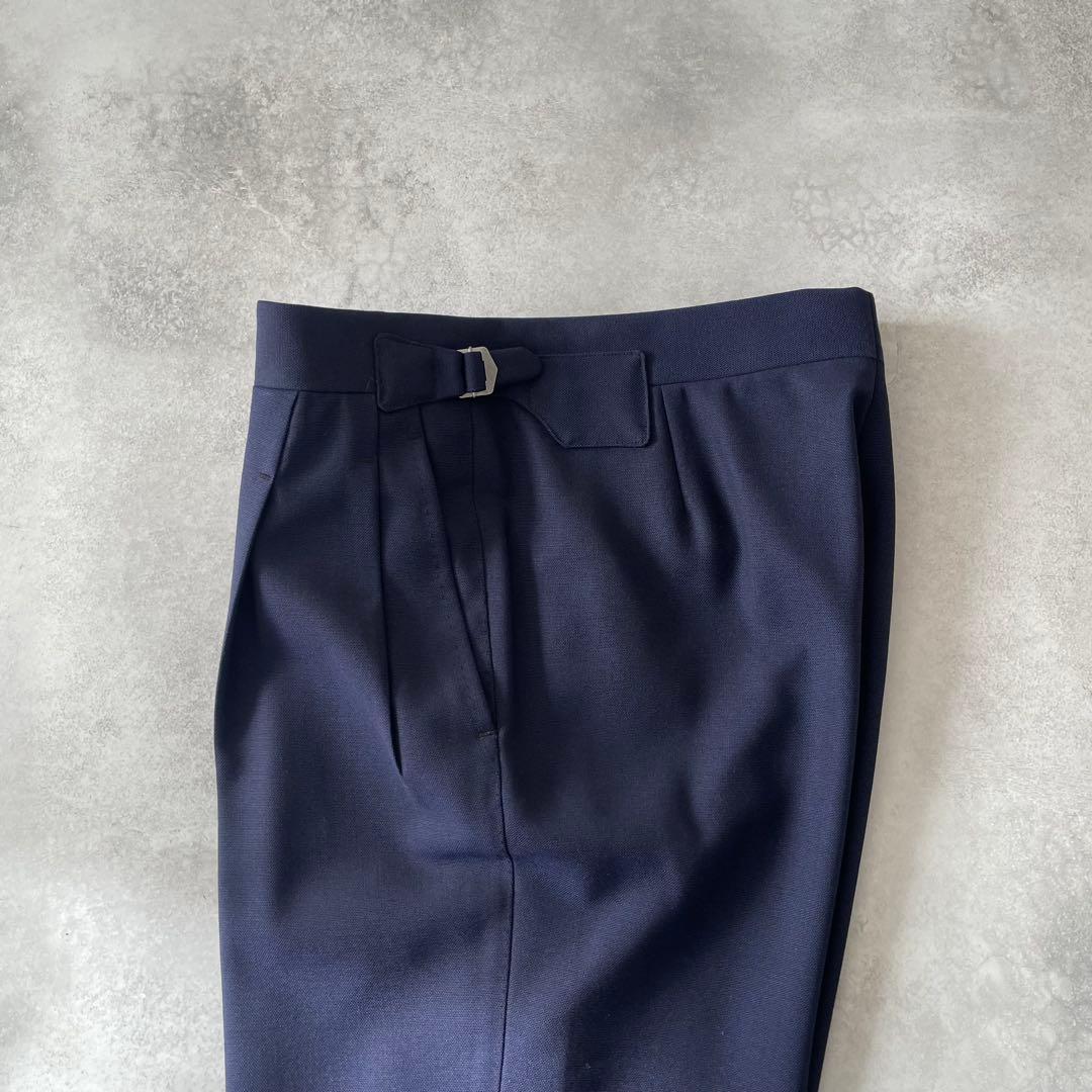 未使用 igarashi trousers スラックス カノニコ ネイビー 46