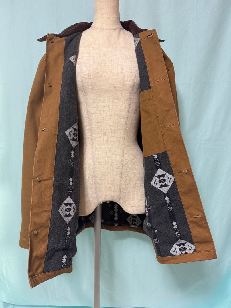Carhartt Michigan Chore Coat L カーハートブラウン