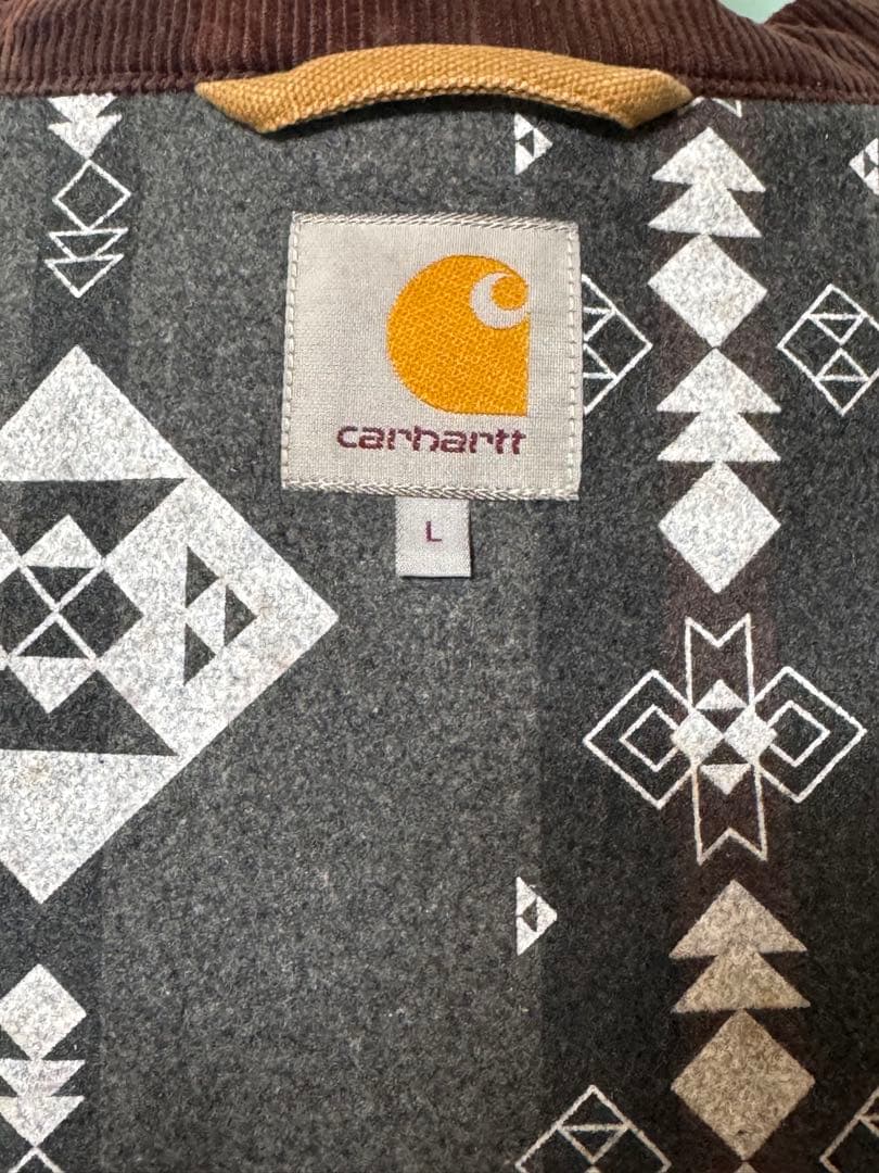 Carhartt Michigan Chore Coat L カーハートブラウン