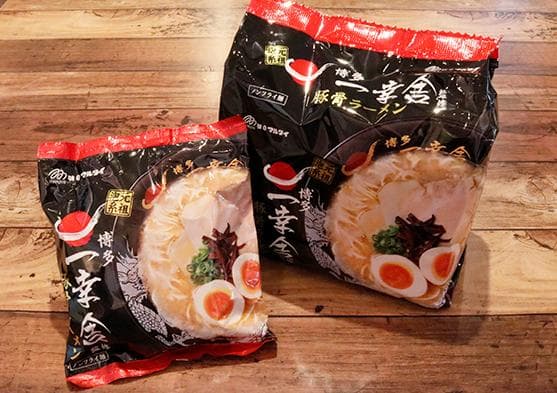 3箱買い1食分￥150　長浜屋袋めん45食　一幸舎袋めん45食　全国送料無料