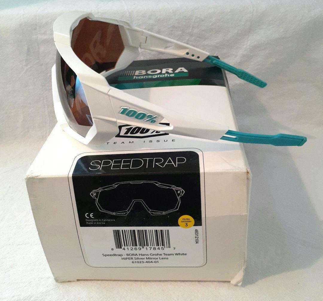 100% SPEEDTRAP Bora ホワイト ワンハンドレッド サングラス