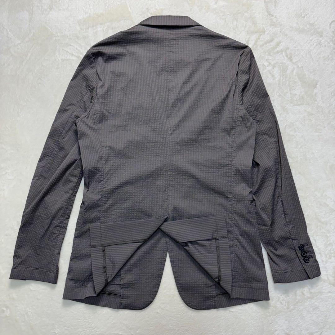 【美品】ブラックレーベルクレストブリッジ テーラードジャケット シアサッカー