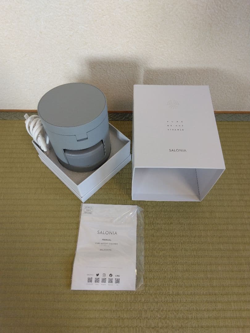 未使用　サロニア　フェイススチーマー