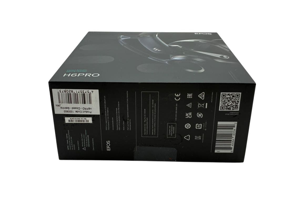 箱付 EPOS H6PRO ゲーミング ヘッドセット 有線 マイク1000933