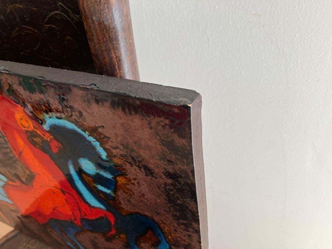 工芸品 Vintage Ruscha Fat Lava Wall Plate