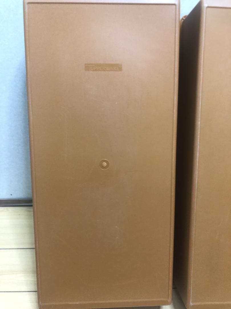 TUPPERWARE タッパーウェア　スーパーケース　ブラウン　75027-2-