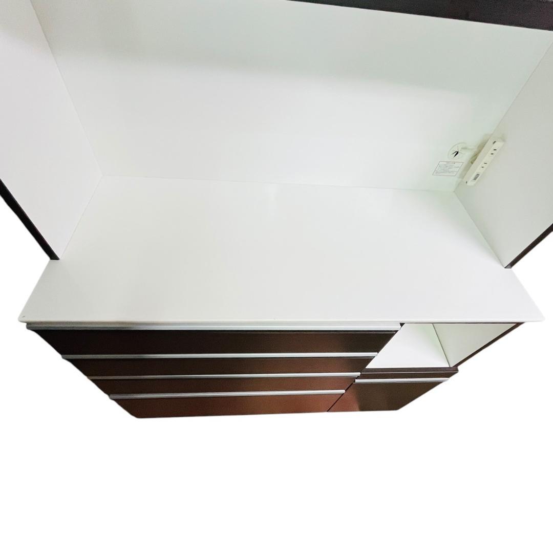 ニトリ　食器棚　幅120 レジューム