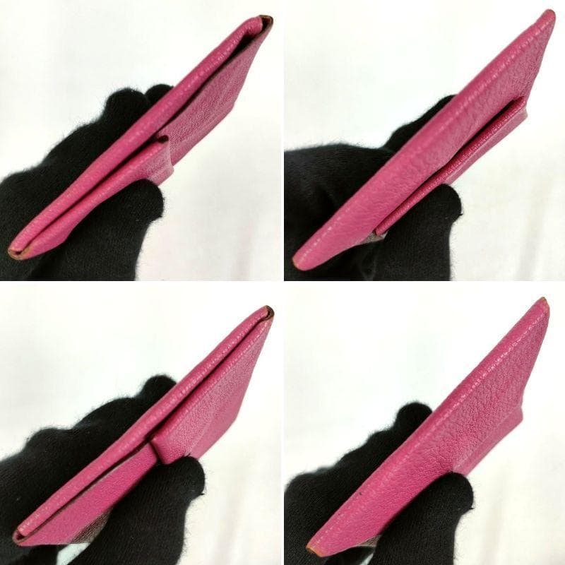 HERMES エルメス バスティア ケース ピンクパープル 小銭入れ