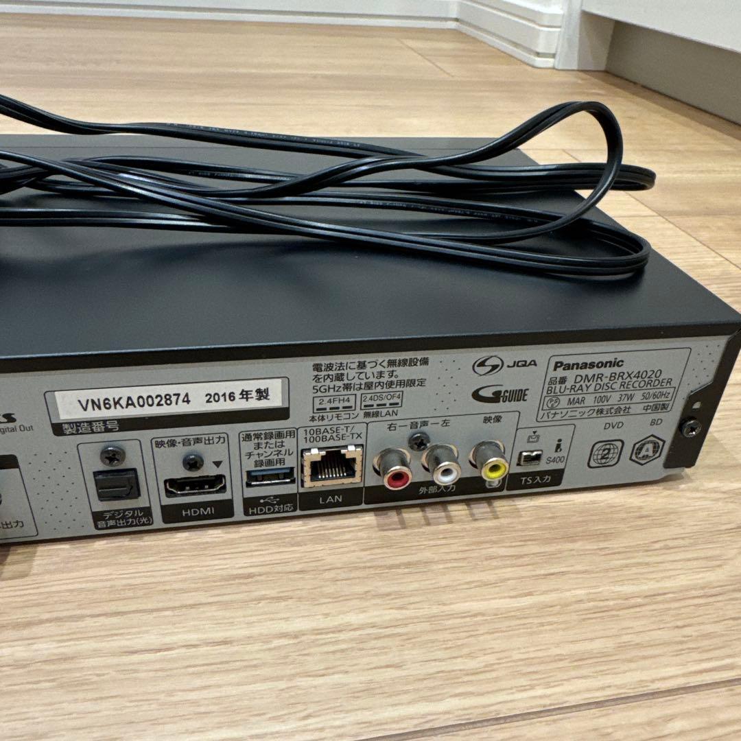 【新品HDD交換済】 DMR-BRX4020 Panasonic DIGA