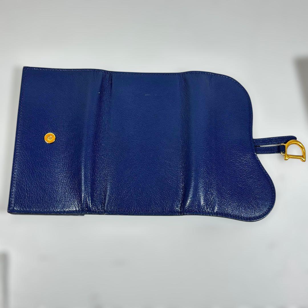 Christian Dior サドル 長財布 鑑定済 正規品