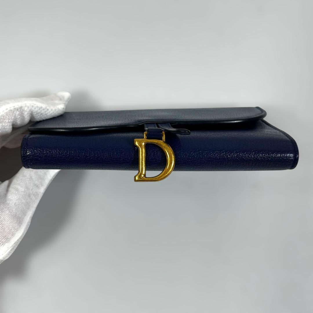 Christian Dior サドル 長財布 鑑定済 正規品