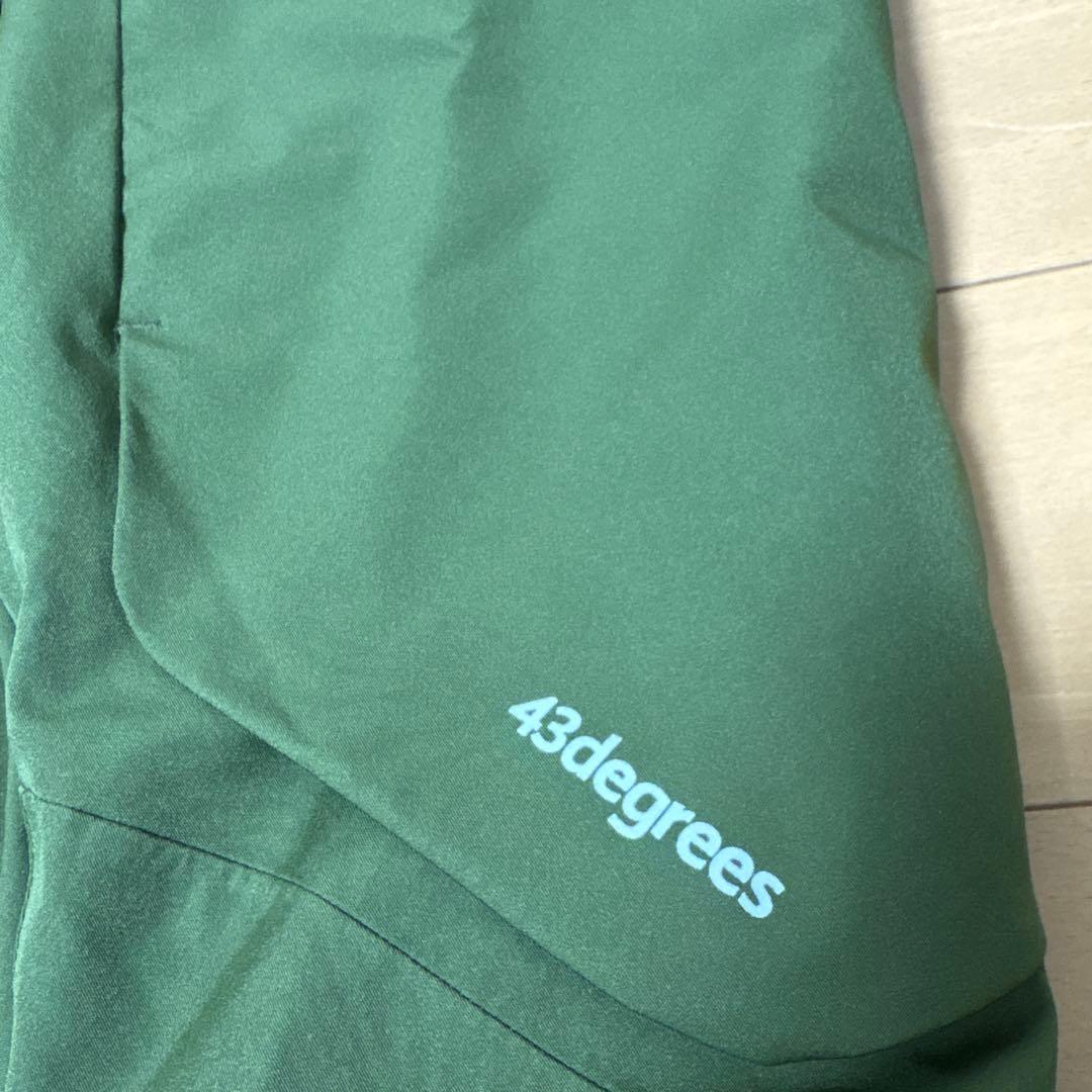 り*う様 極美品　43degrees スノーボード　スキー　ビブパンツ　サイズS