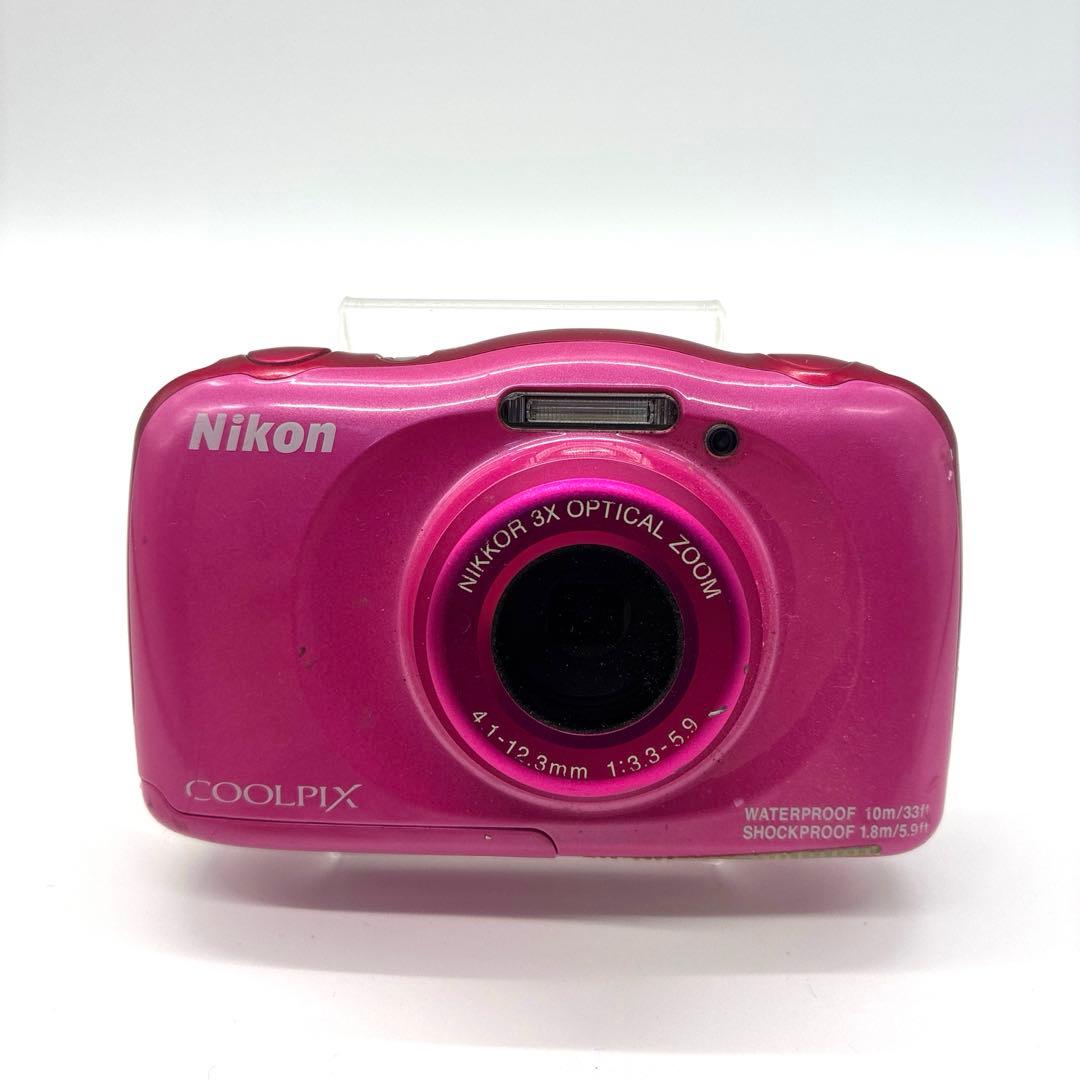 Nikon COOLPIX W100 防水 デジカメ ピンク
