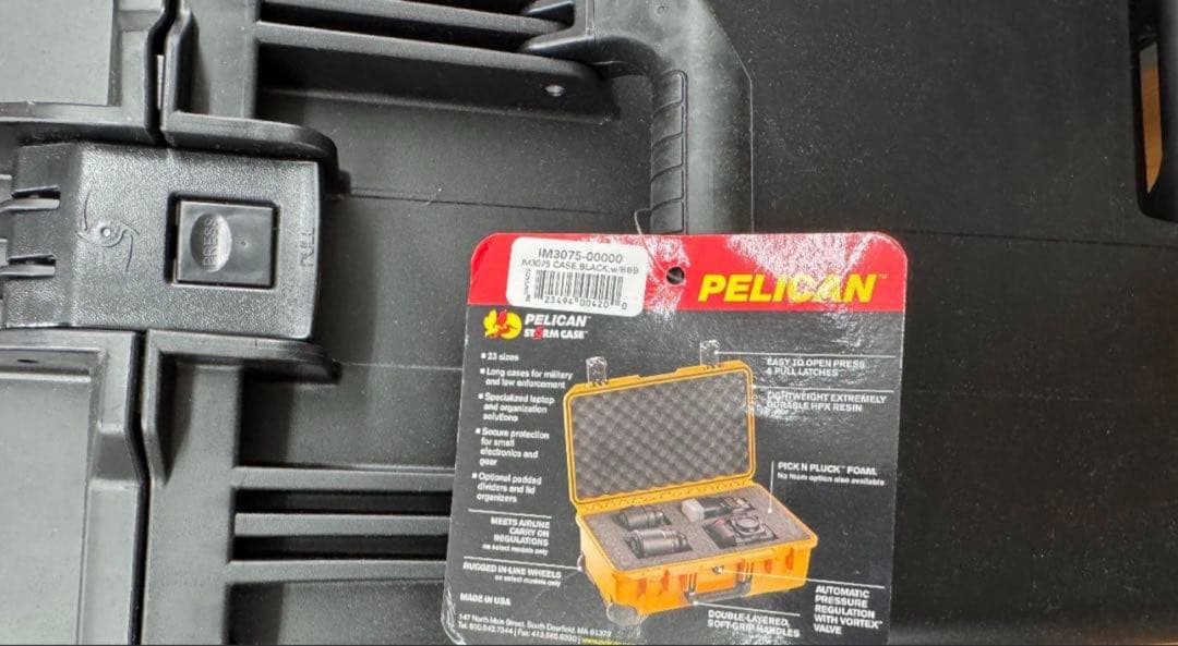 ペリカン　iM3075 ストームケース Pelican 大型ケース　キャスター付