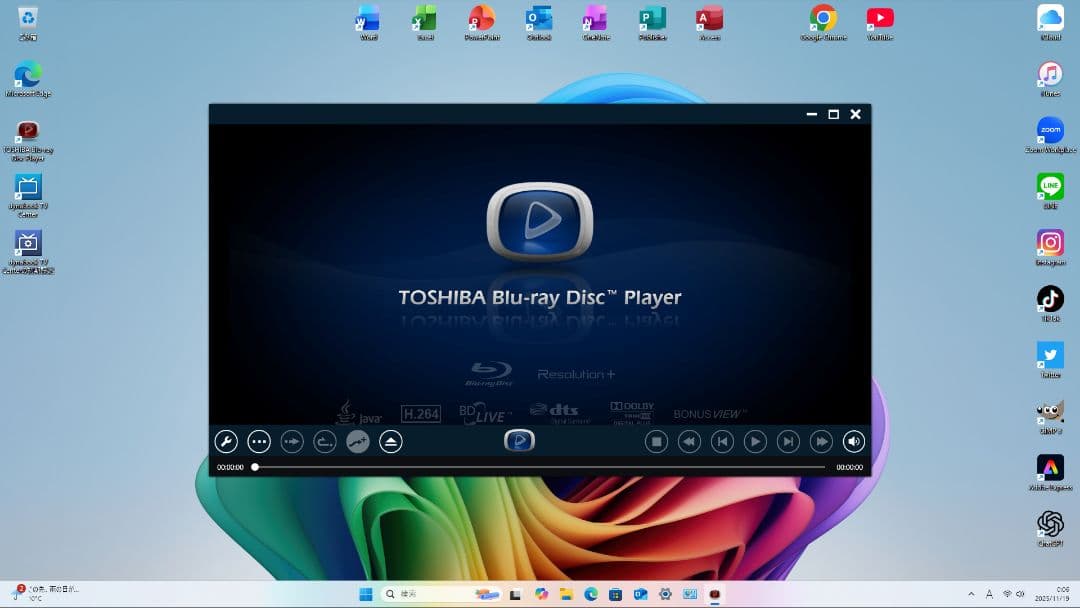 東芝TVPC BSCS i7 SSD500GB 16GB W11Pro 25H2