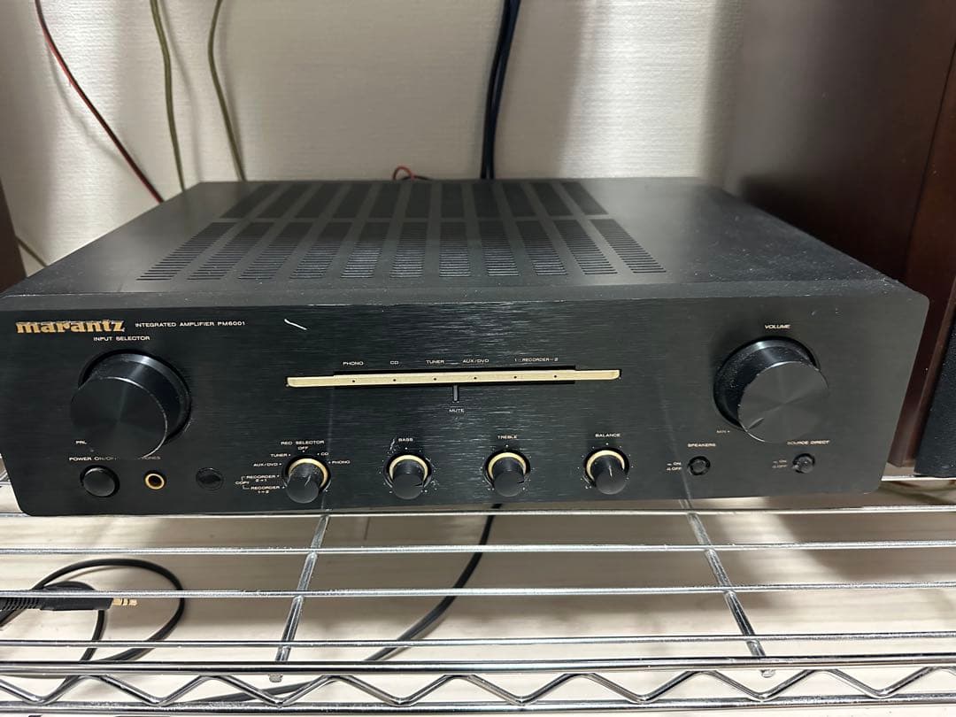 marantz PM6001 プリメインアンプ リモコン付き
