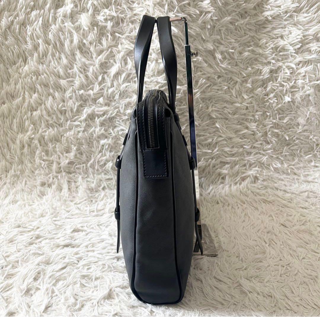 TUMI ビジネスバッグ ブラック レザー