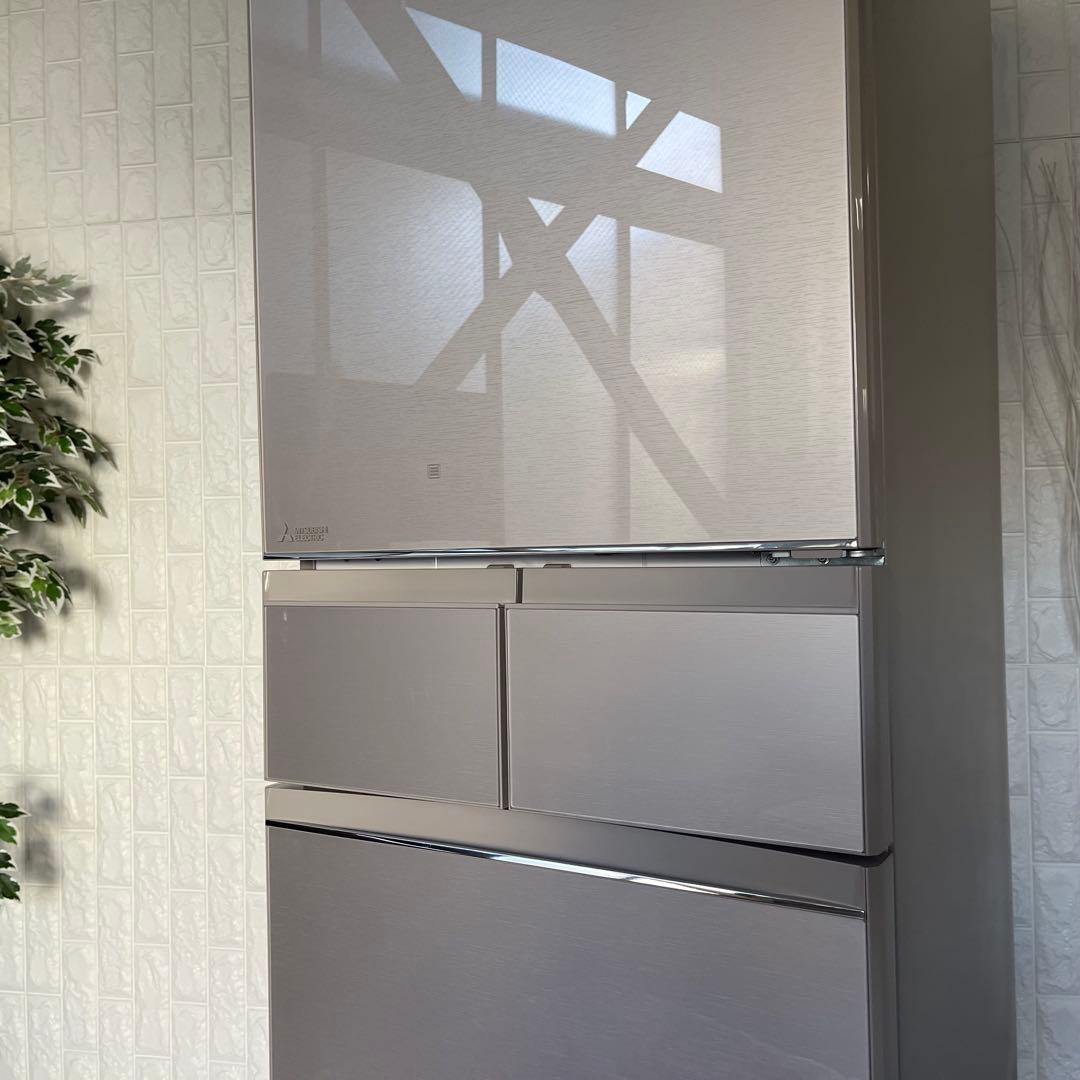 都内23区配送無料✨三菱　冷蔵庫　MR-B46H-C 5ドア　ファミリー　美品