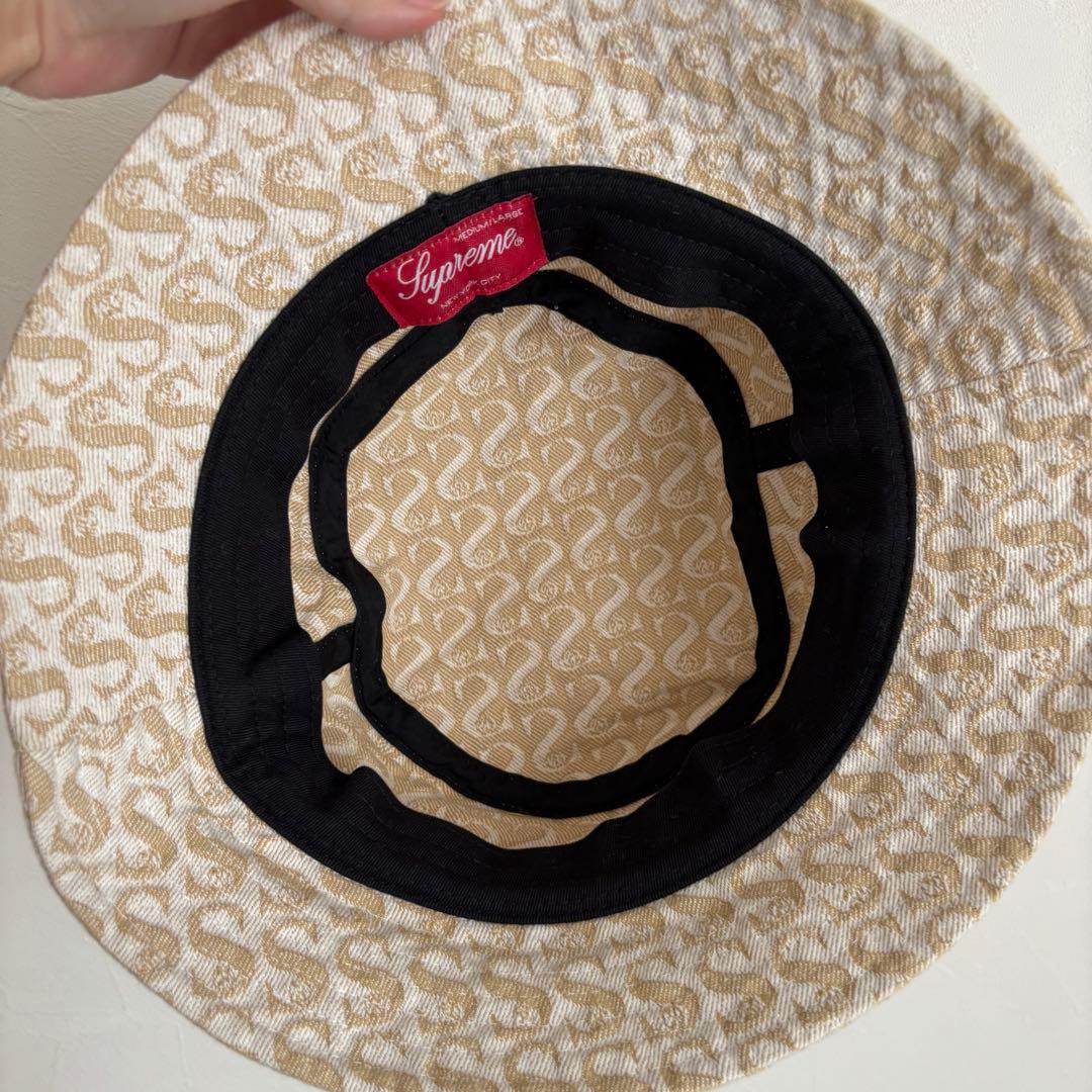 美品　supreme bucket hat モノグラム　バケットハット