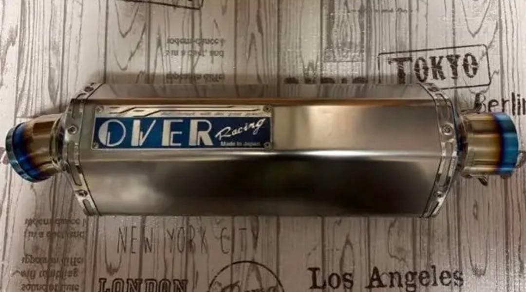 オーバーレーシング　OVER RACING　サイレンサー　マフラー 60.5mm