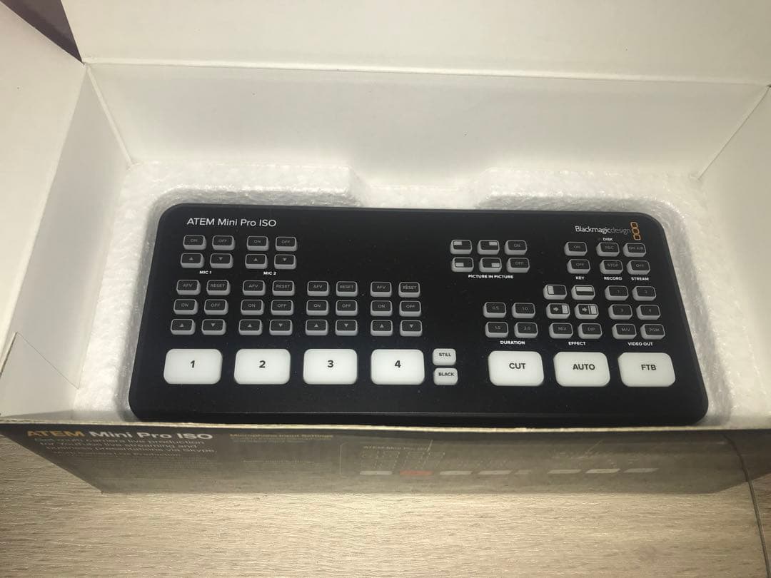 BLACKMAGIC DESIGN ATEM MINI PRO ISO BLA…