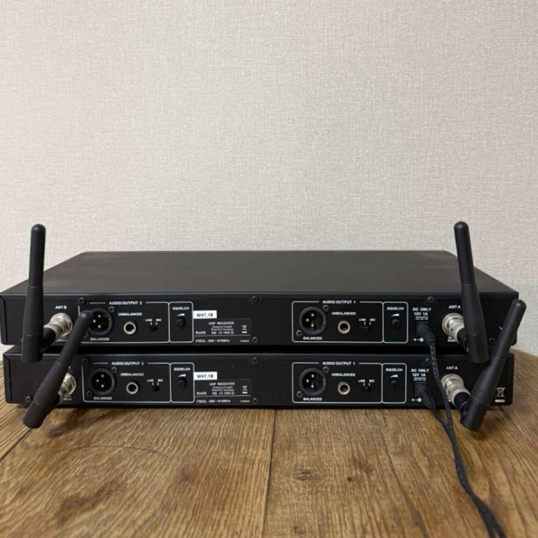 ClassicPro CWR802 ワイヤレス2セット(ワイヤレスマイク4本付)