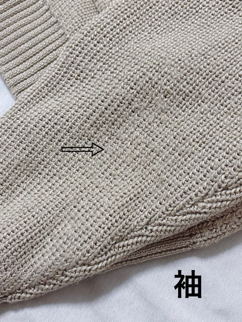 完売品✨オールシーズンWhim Gazette リネンニット　ビッグカーディガン